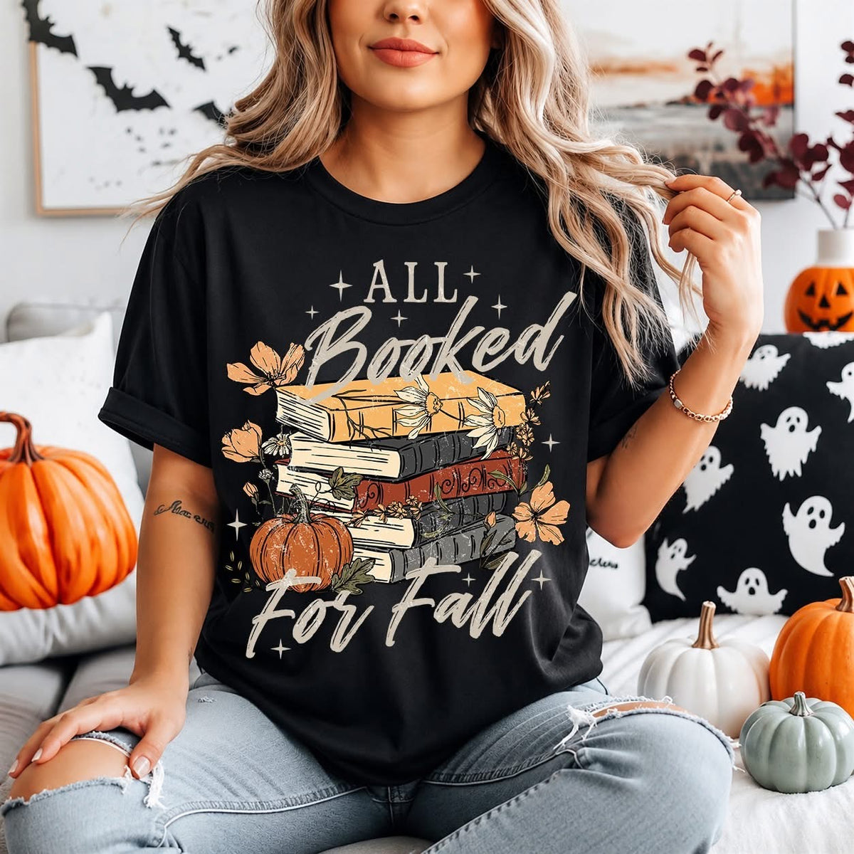 All Booked for Fall Distressed