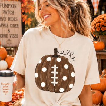 Football Pumpkin