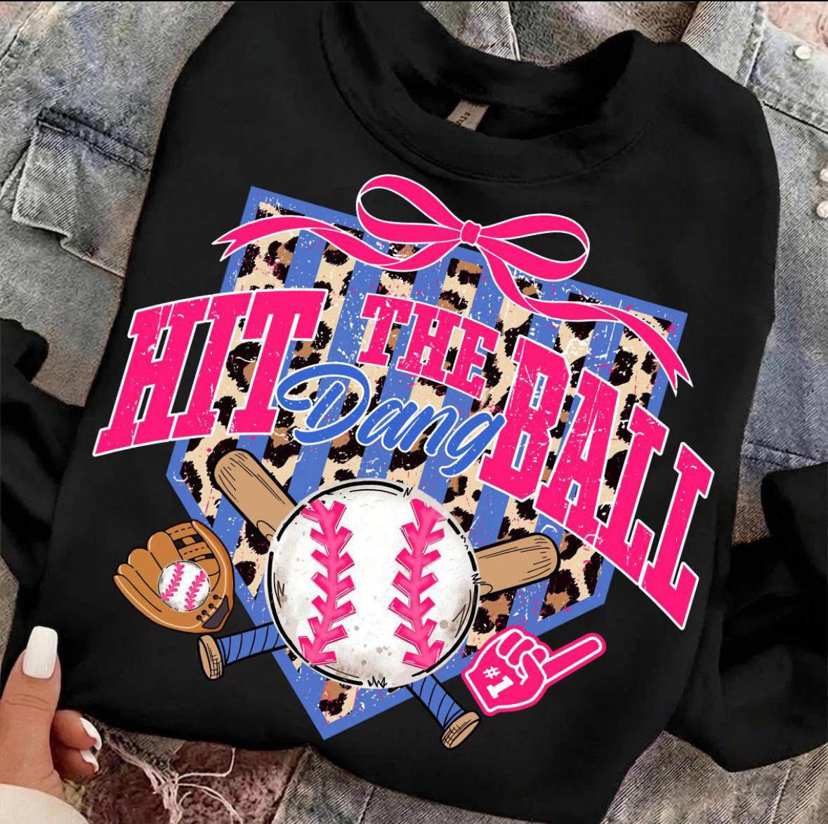 Hit the Dang Ball - Hot Pink