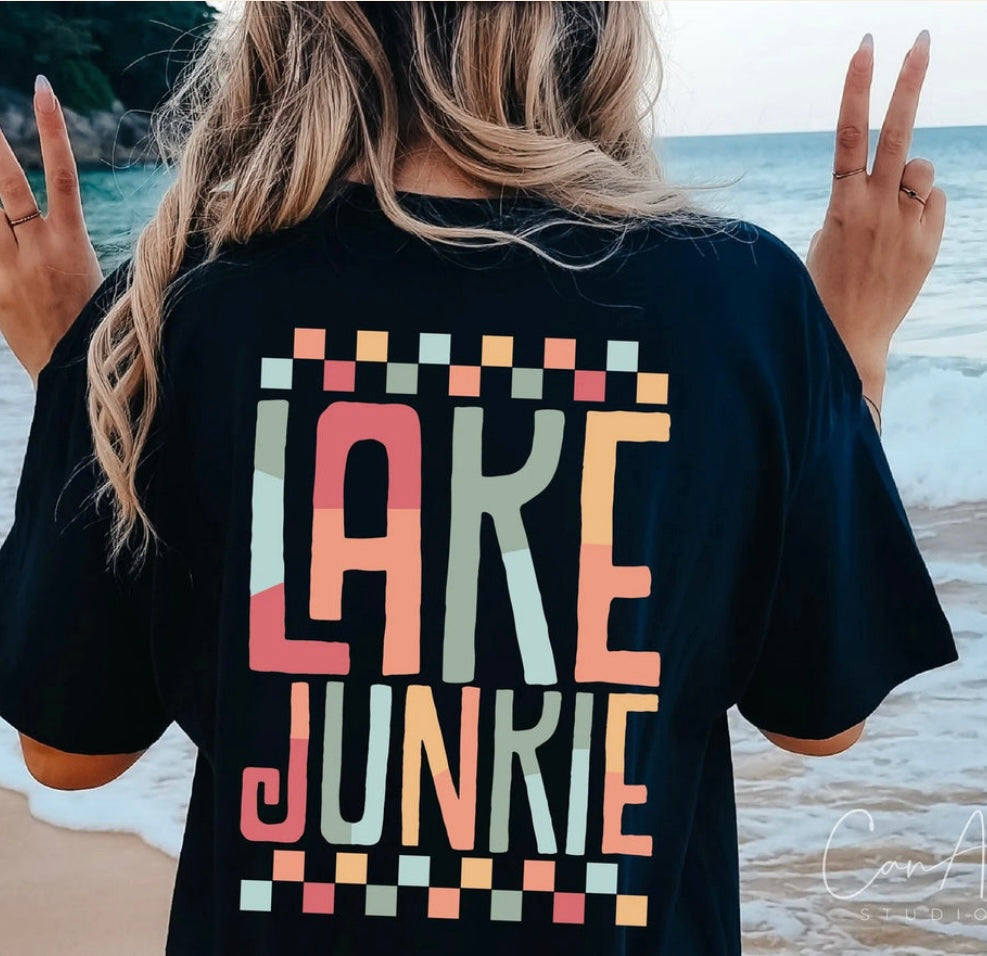 Lake Junkie - Glitter Print