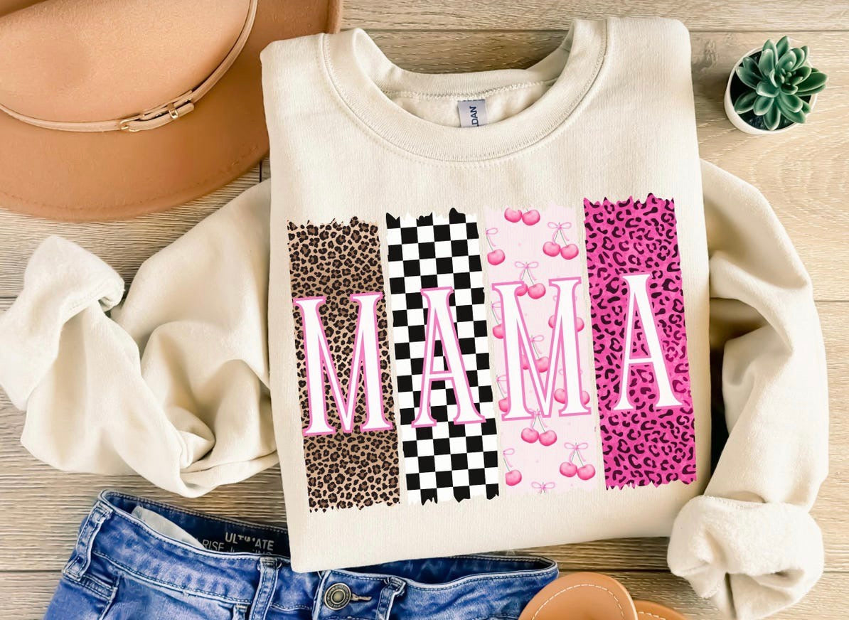 Leopard Checkered Cherry Mama