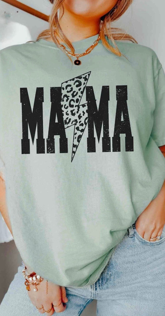 Leopard Bolt Mama