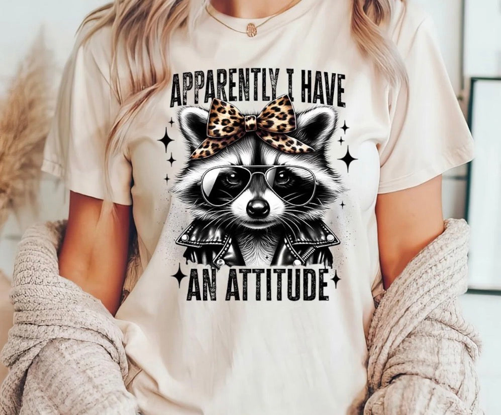 Attitude - Glitter Print