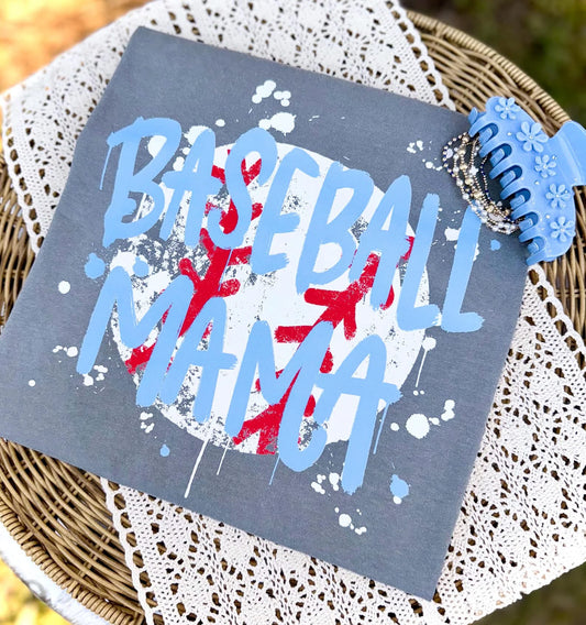 Baseball Mama Splatter