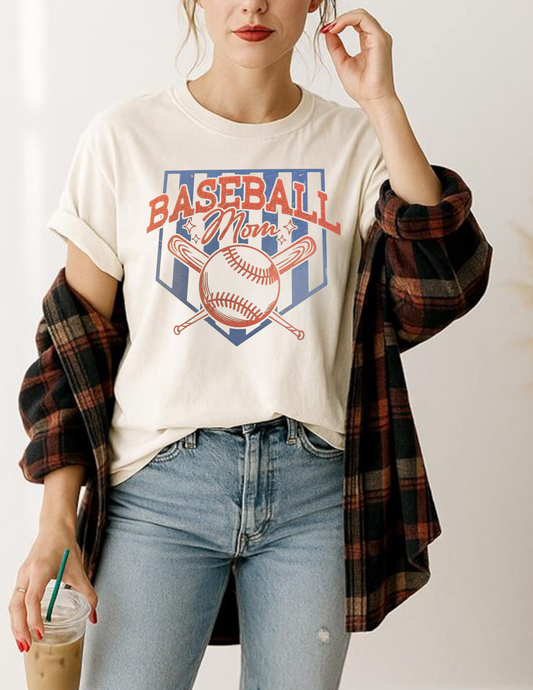 Baseball Mom Homeplate