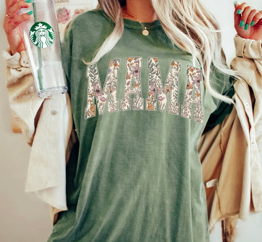 Boho Floral Mama