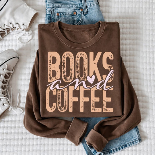 Books & Coffee Heart