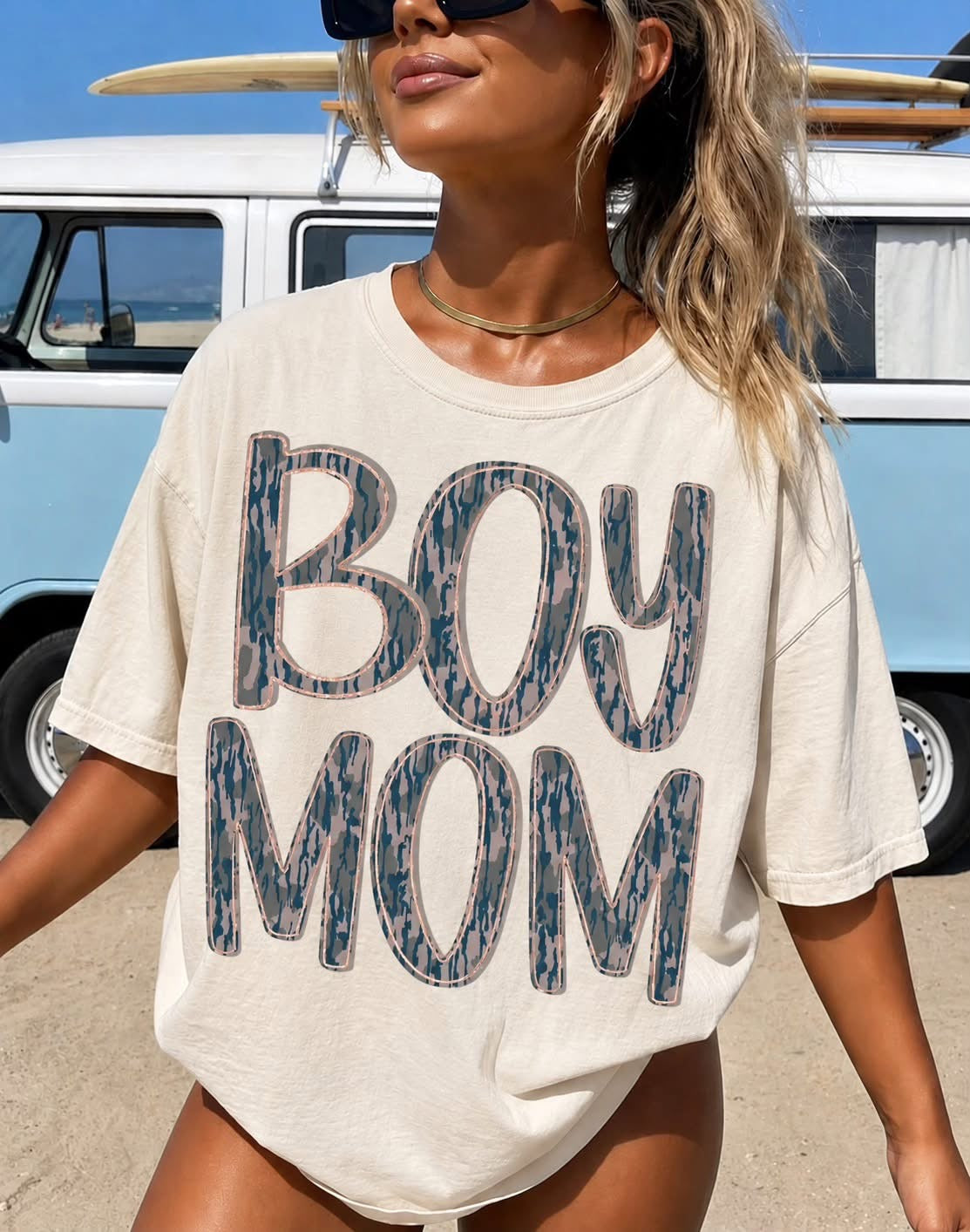 Boy Mom Old Camo