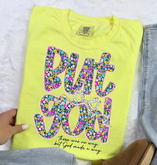 But God - Glitter Print