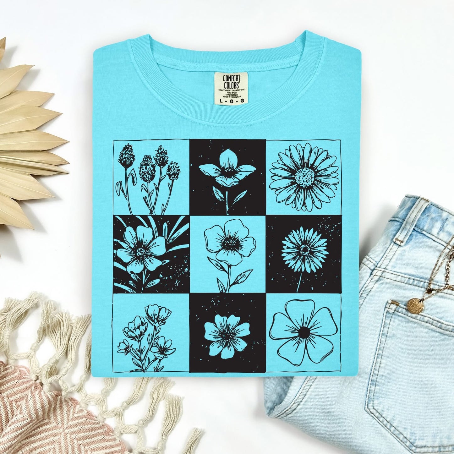 Checkered Floral