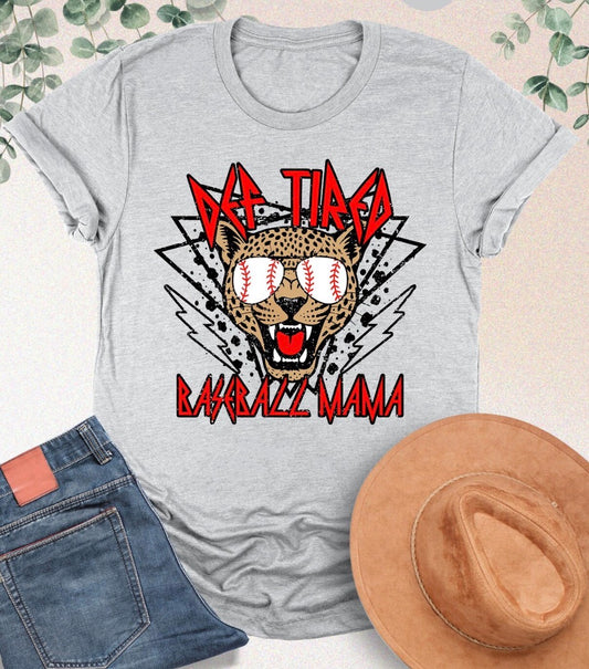 Def Tired Baseball Mama