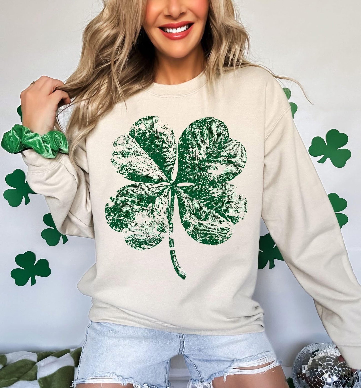 Distressed Shamrock