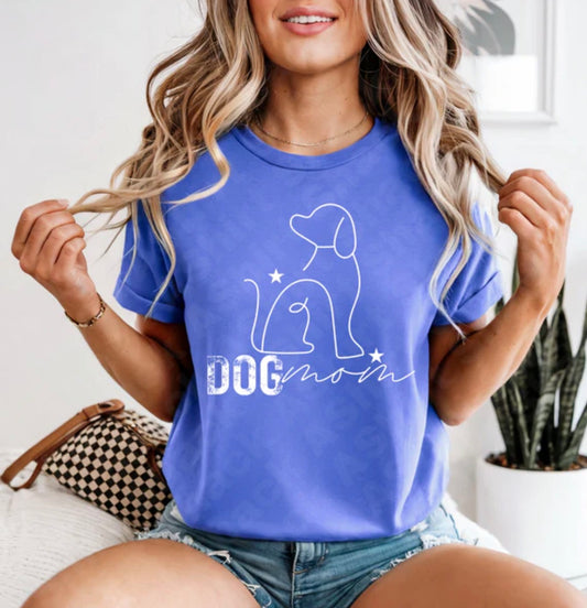 Dog Mom Drawing