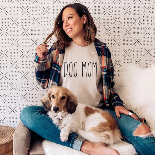 Dog Mom Skinny Print