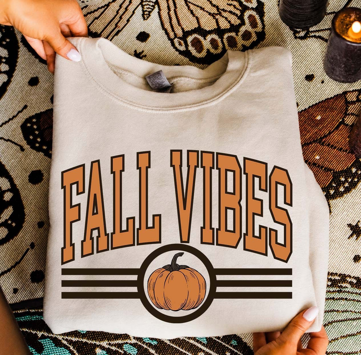 Fall Vibes Pumpkin