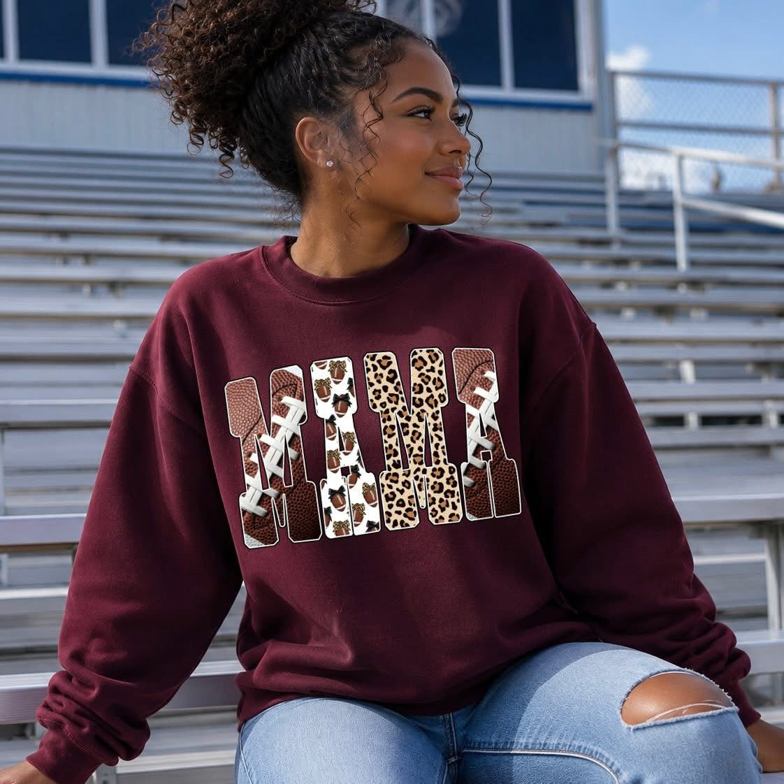 Football Pattern Mama