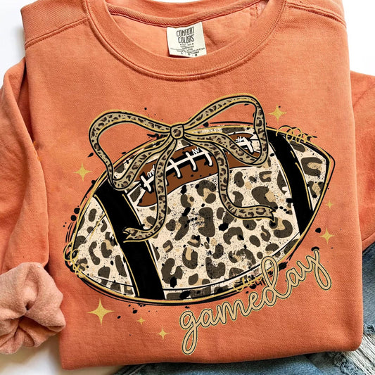 Game Day Football Leopard