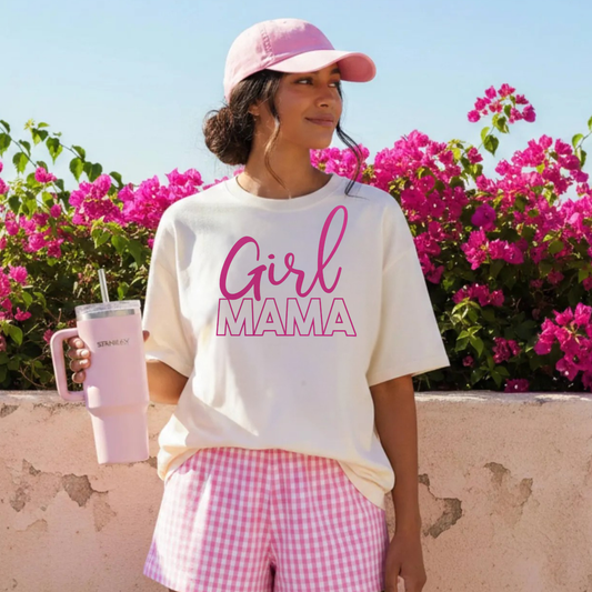 Girl Mama - Hot Pink