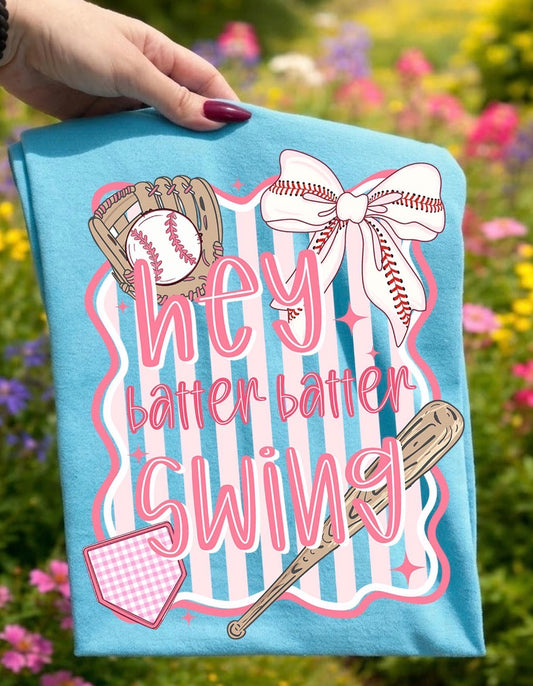 Hey Batter Batter Pink