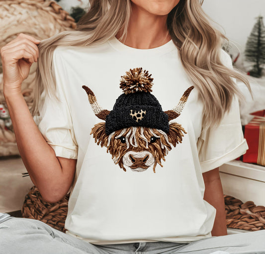 Highland Cow Faux Yarn