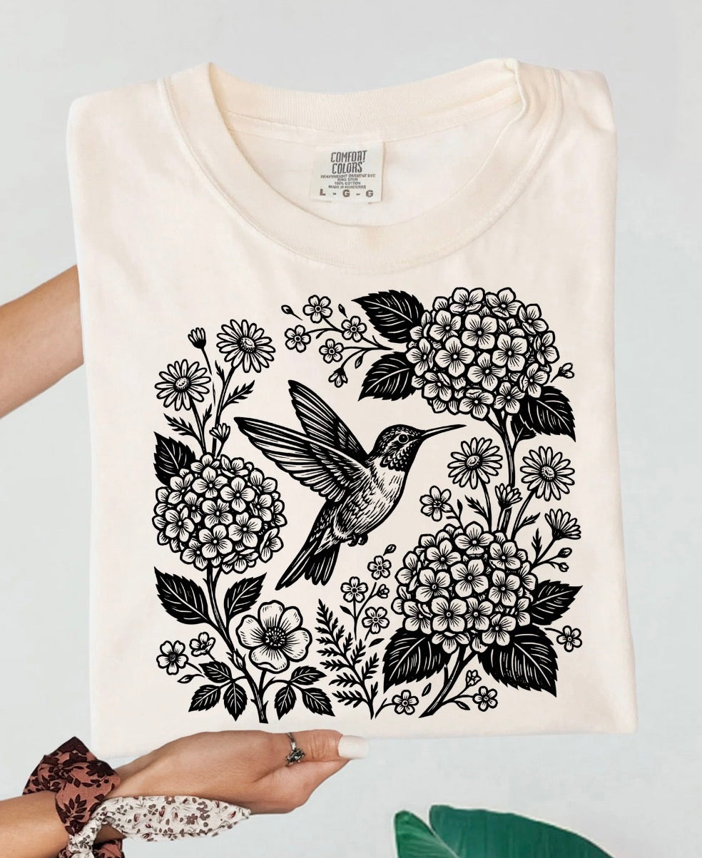 Hummingbird Floral