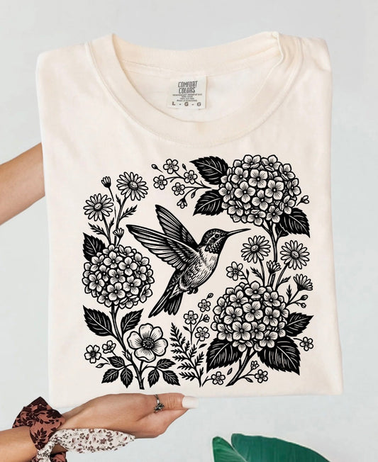 Hummingbird Floral