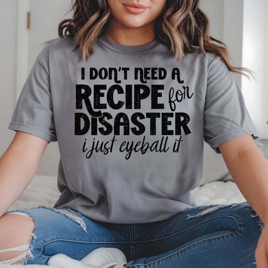 Recipe for Disaster