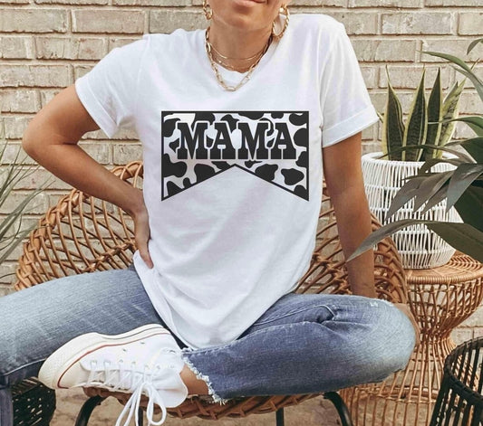 Mama Cow Print