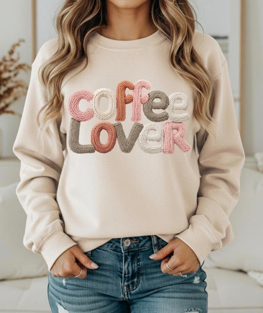 Coffee Lover Faux Yarn