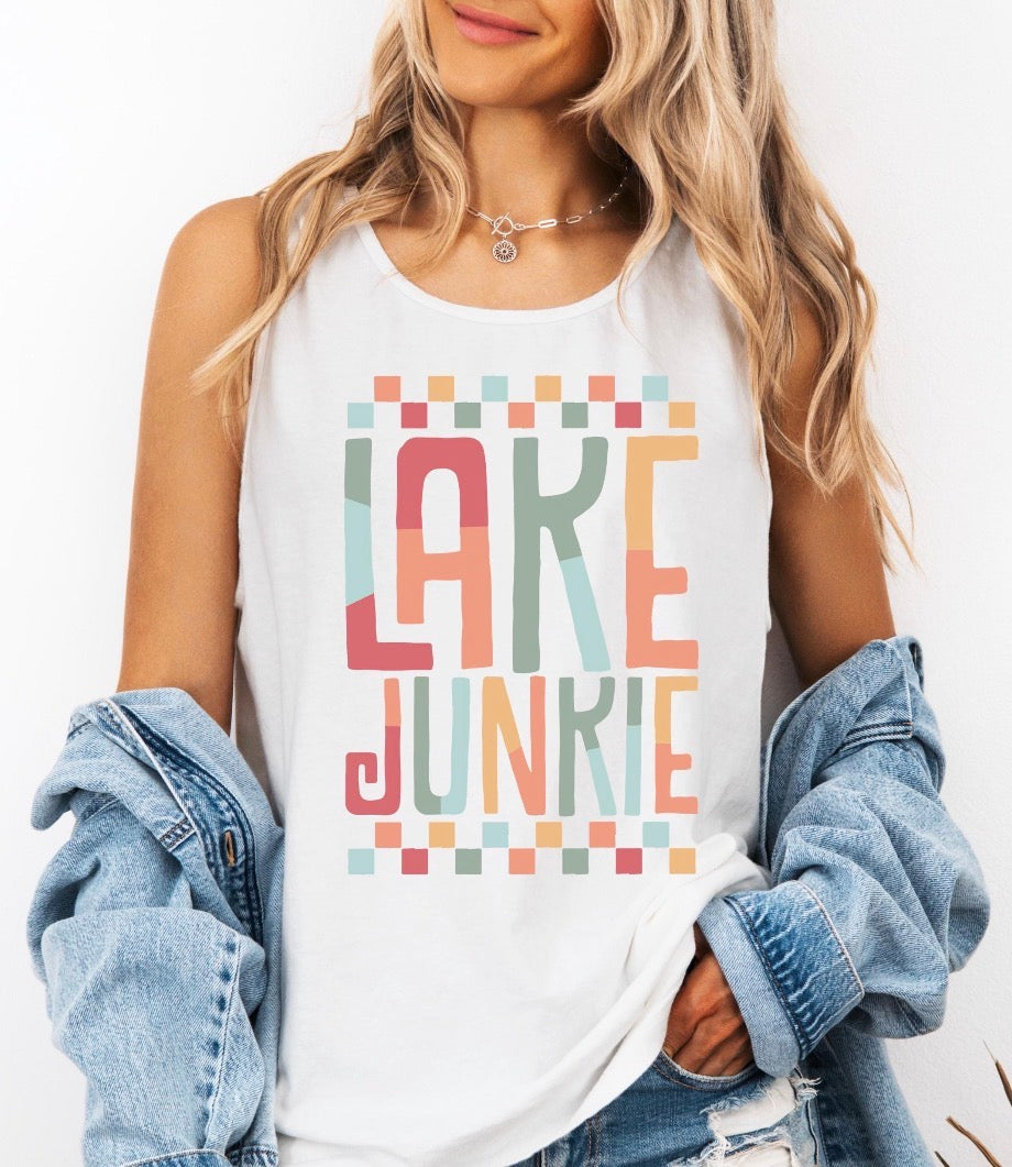 Lake Junkie - Glitter Print