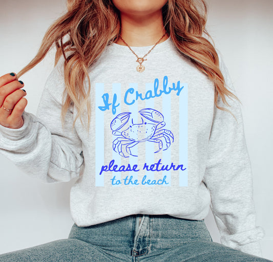 If Crabby - Blue