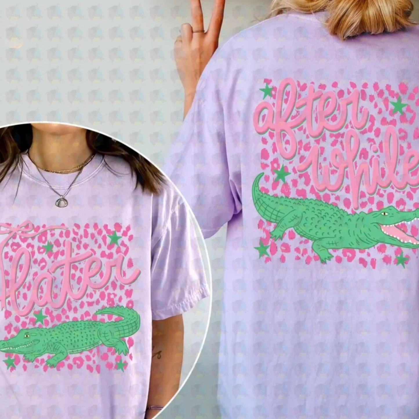 Later Gator - After While Leopard - Glitter Print