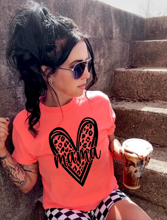 Leopard Heart Mama