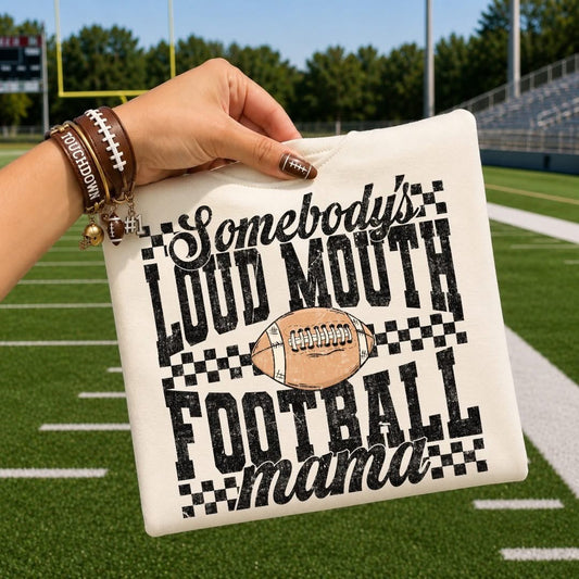 Loud Mouth Football Mama
