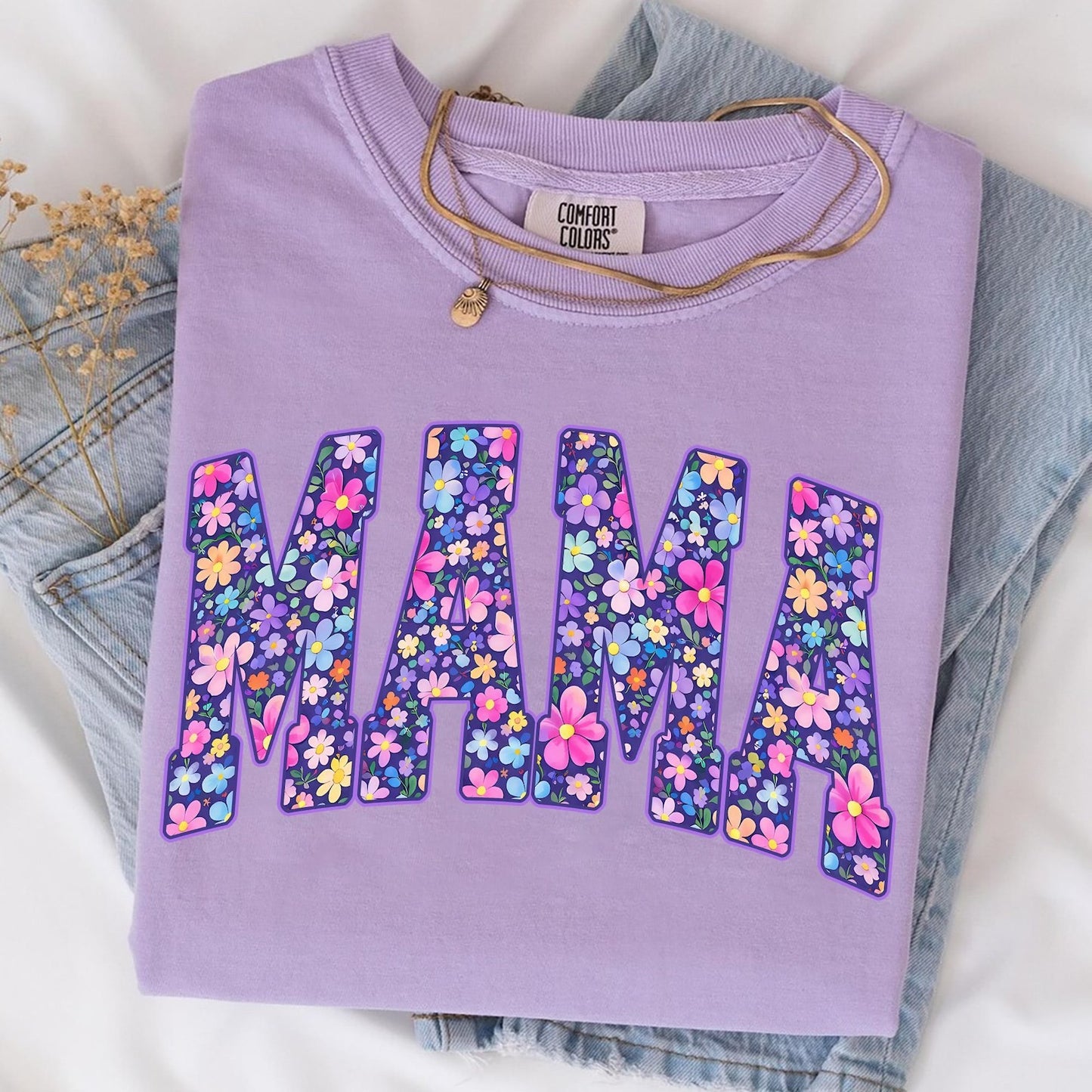 Mama Purple Floral