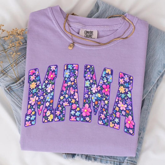 Mama Purple Floral