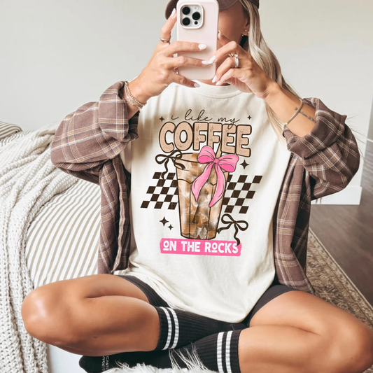 On the Rocks - Glitter Print