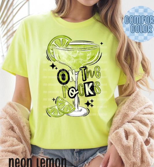 On the Rocks - Glitter Print
