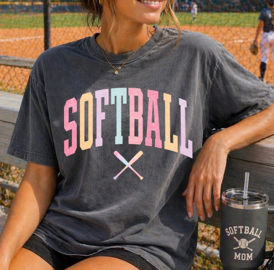 Pastel Softball