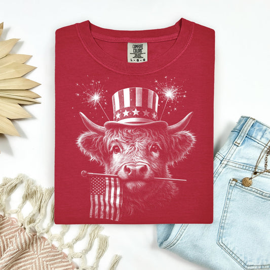 Patriotic Cow