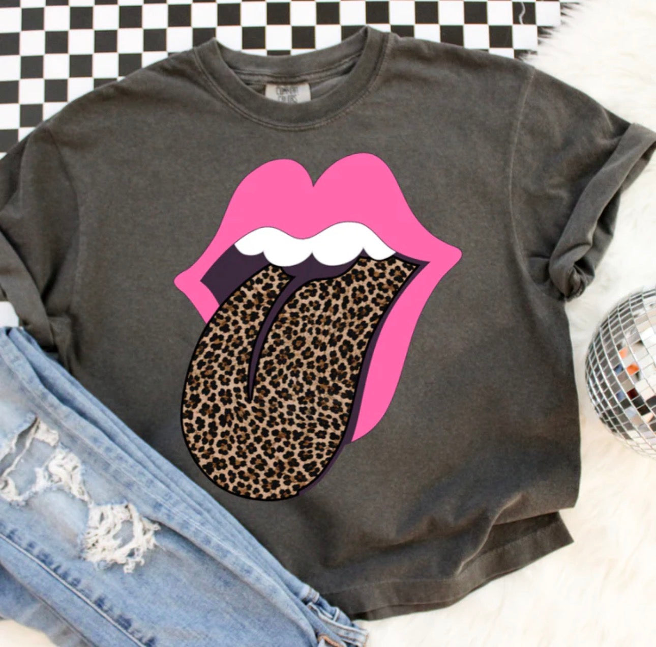Pink Leopard Tongue