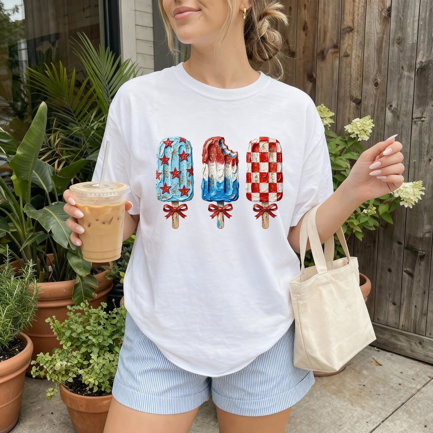 Popsicle - Glitter Print