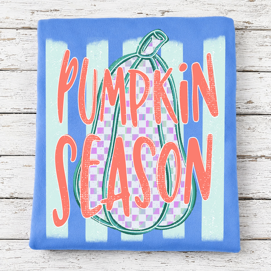 Pumpkin Season Stripe