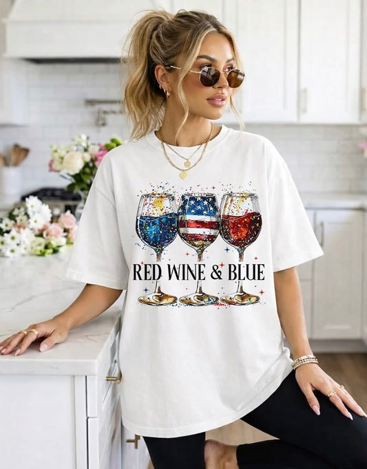 Red Wine & Blue