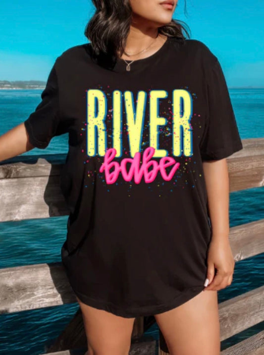 River Babe Splatter