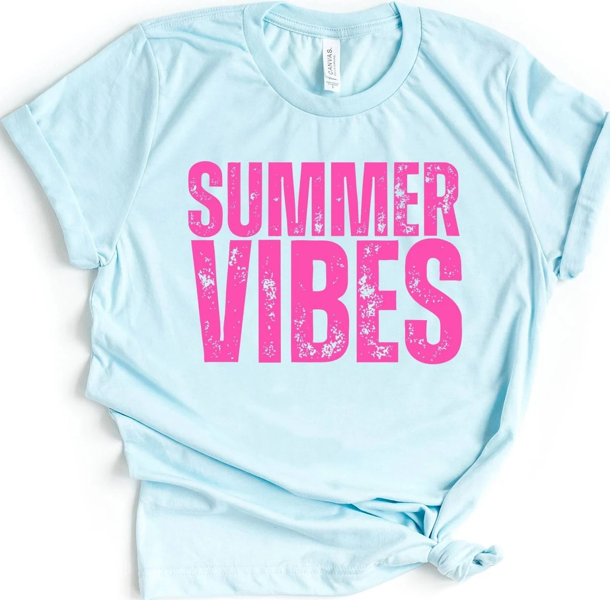 Summer Vibes Distressed