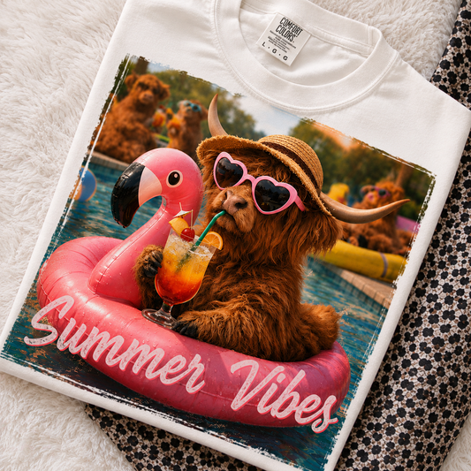 Summer Vibes Cow