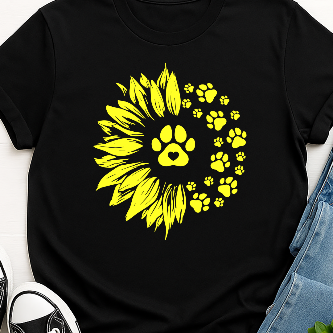 Sunflower Dog Paw
