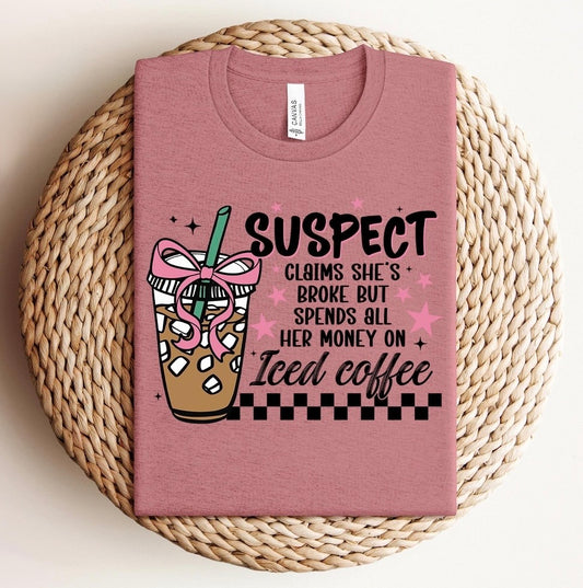 Suspect - Glitter Print