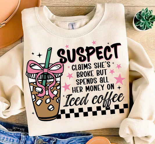 Suspect - Glitter Print
